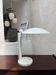 White Metal Desk Lamp 1980s