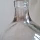 Bouteille ancienne en verre soufflé