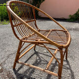 Fauteuil en rotin