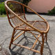Rattan armchair