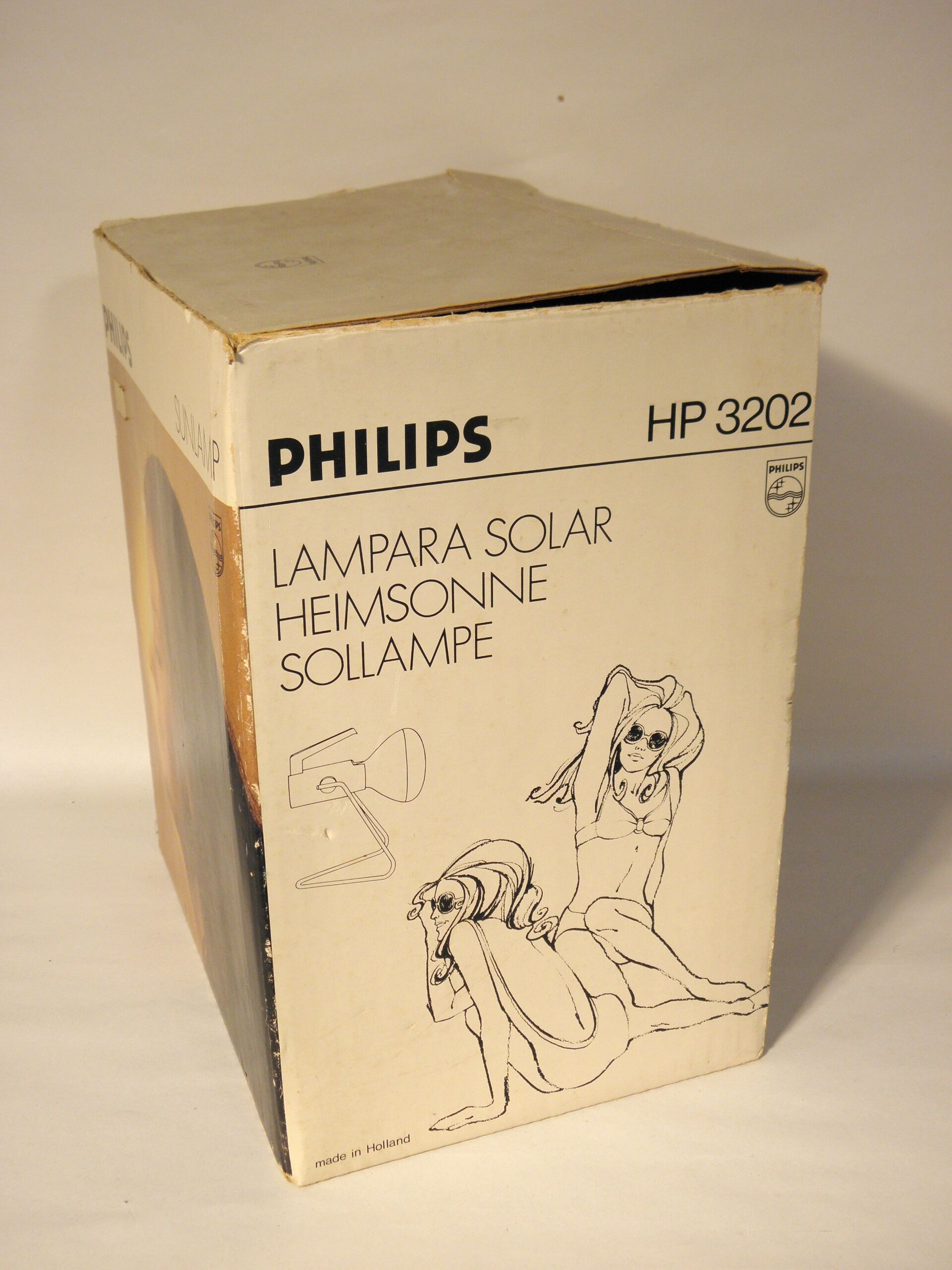 Philips vintage 1970 solar lamp