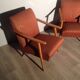 Paire de fauteuils vintage