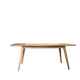 Scandinavian style wooden coffee table, 60s-70s