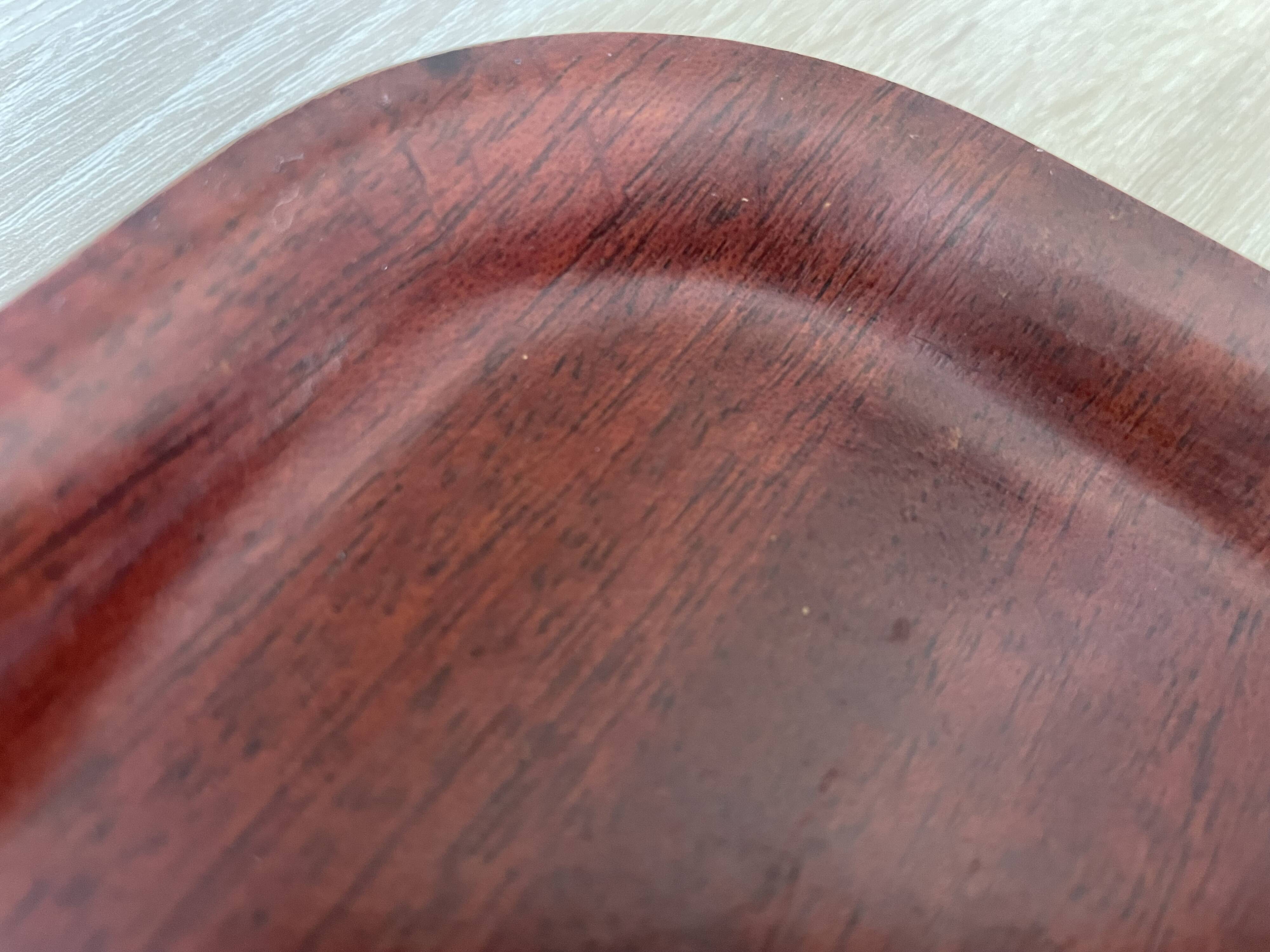 Vintage post-formed teak top