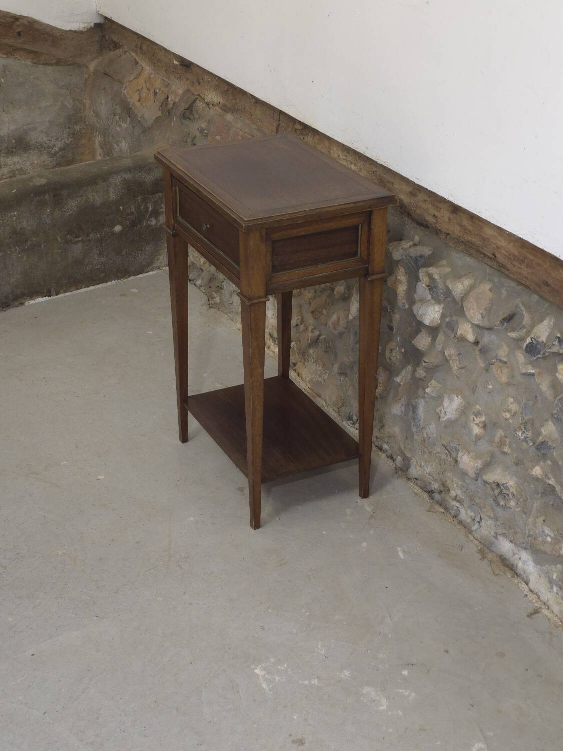 Directoire style bedside table
