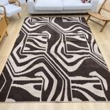 Handmade Turkish Oushak rug 203 cm x 295 cm
