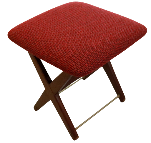 Armchair with footstool 'Vorchten'