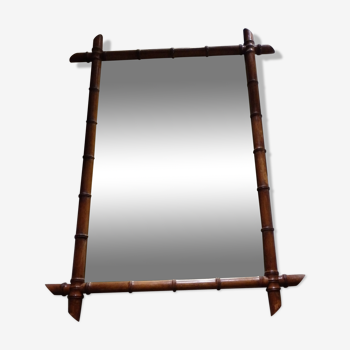 1900 bamboo mirror