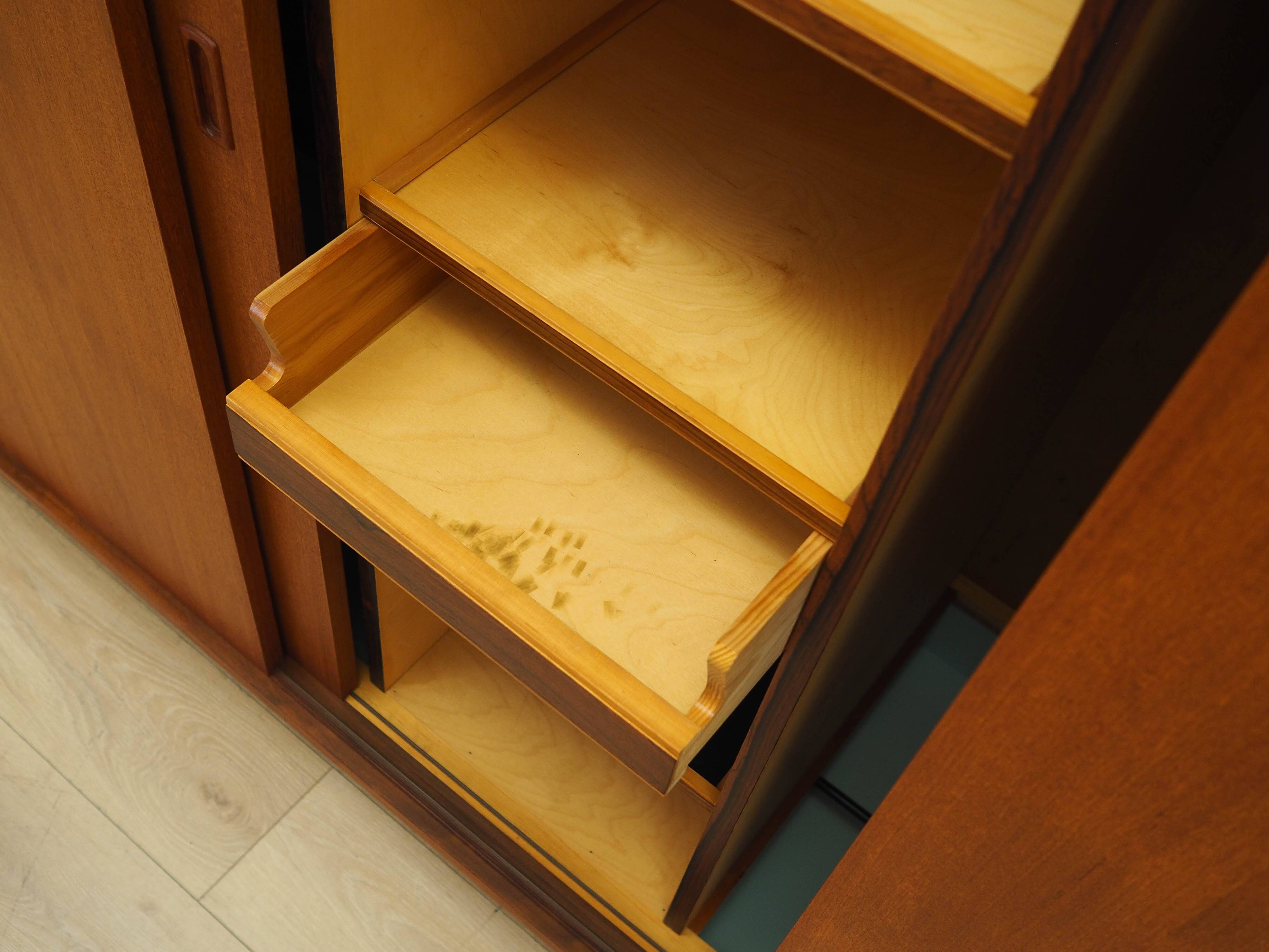 Teak wardrobe, Danish design, 1960s, manufacturer: Denmark