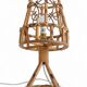 Bamboo and Rattan Table Lamp, Mid-Century Modern, 1960s Style