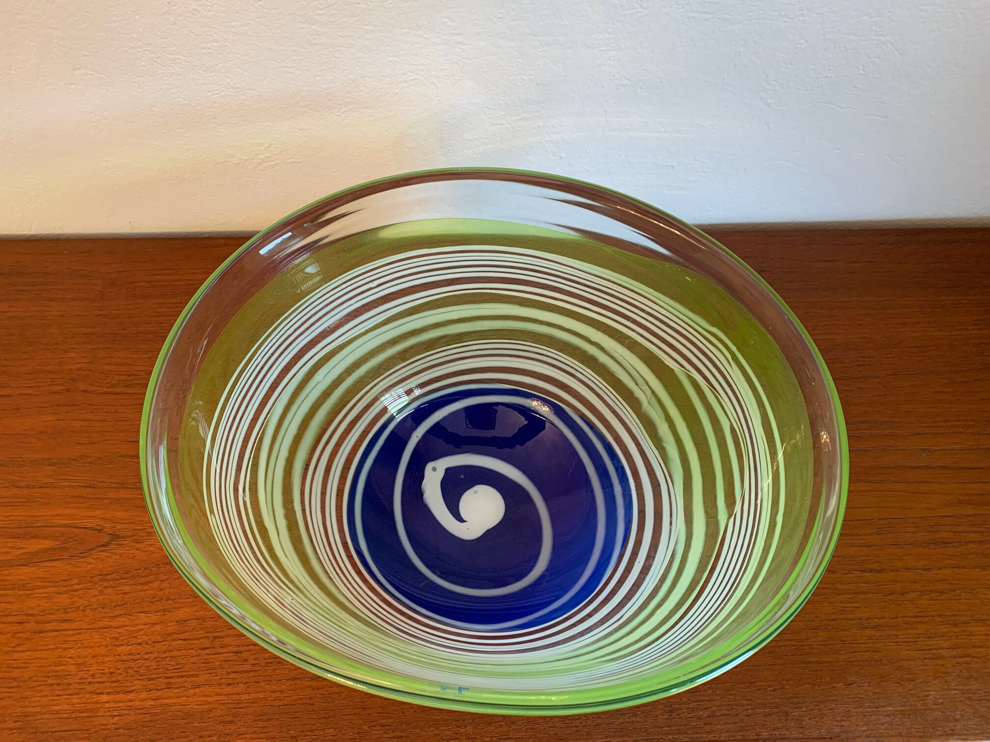 Vilniaus Stiklo Studija bowl, Lithuania, 1990s