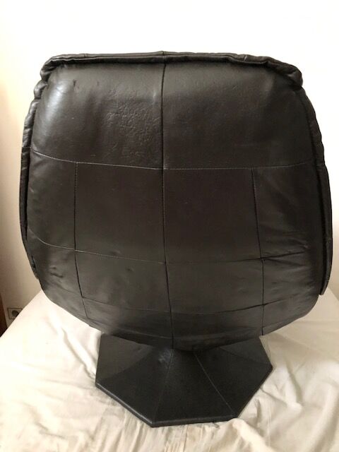 Leather armchair