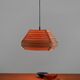 Pendant lamp in Swedish pine from Scandinavian production, 1960s