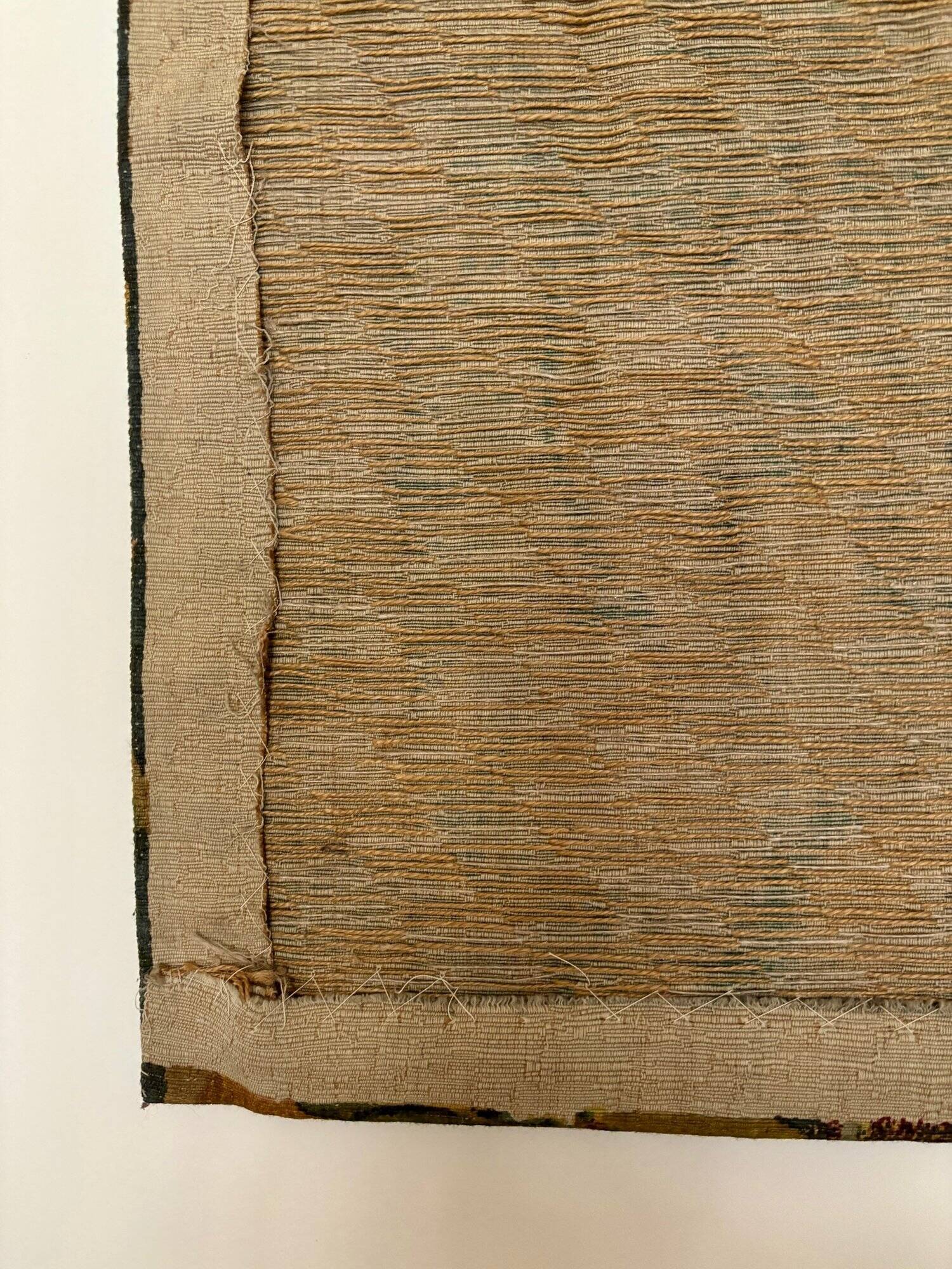 Aubusson tapestry from the Robert Four factory in wool and linen after "The Bestiary"