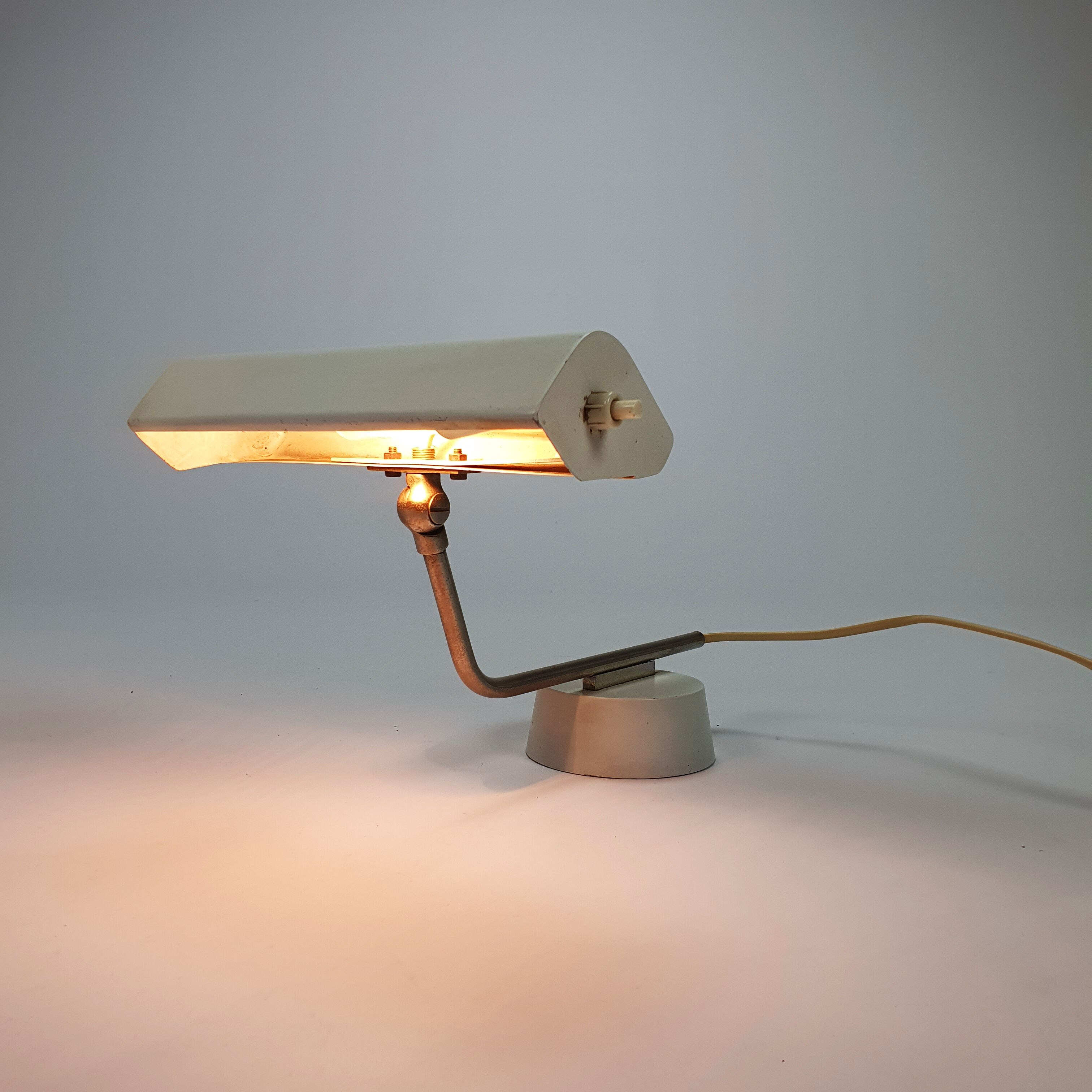 Mid Century Piano Lamp by J.J.M Hoogervorst For Anvia, Netherlands, 1950s
