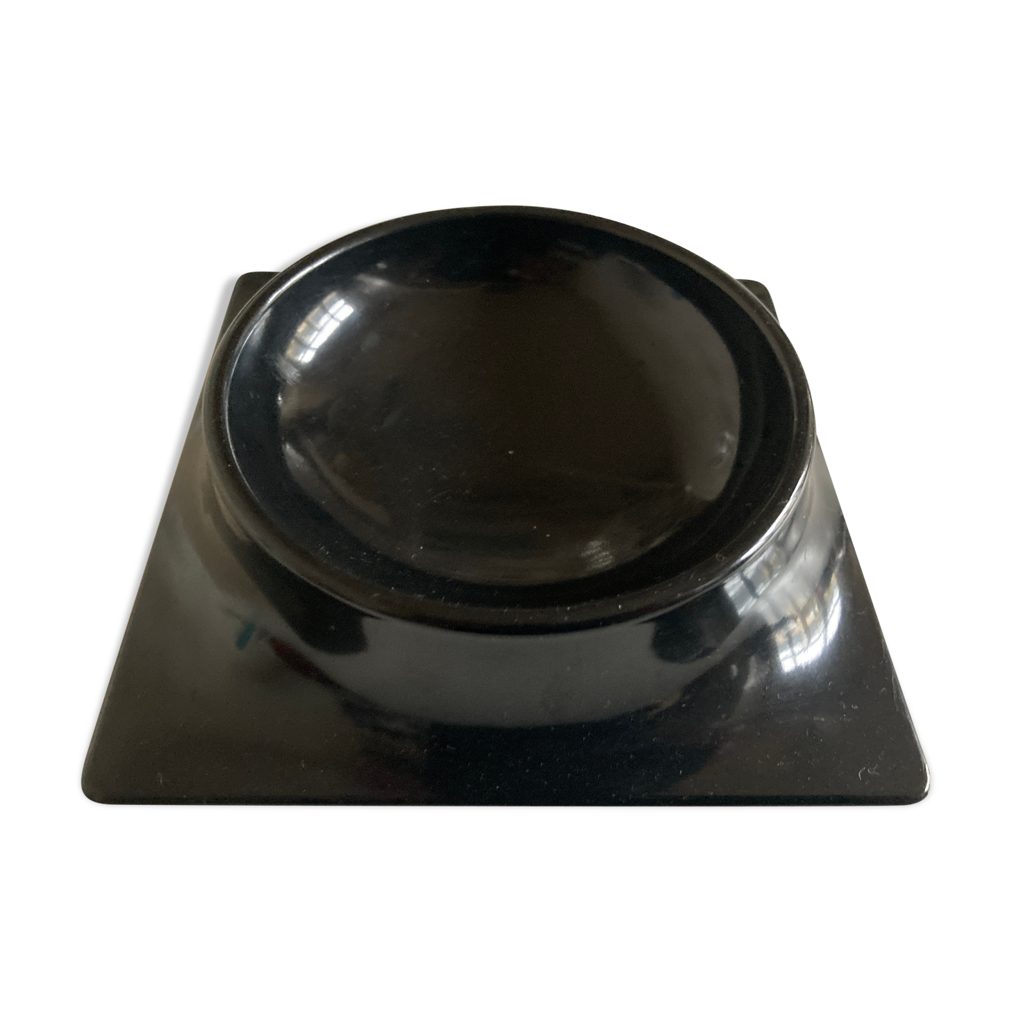 Empty pocket in bakelite italian design space age 1970
