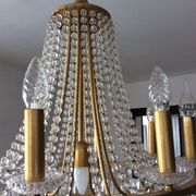 Chandelier crystal stamped balloon
