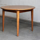 Table à manger extensible, ronde à ovale, années 1970