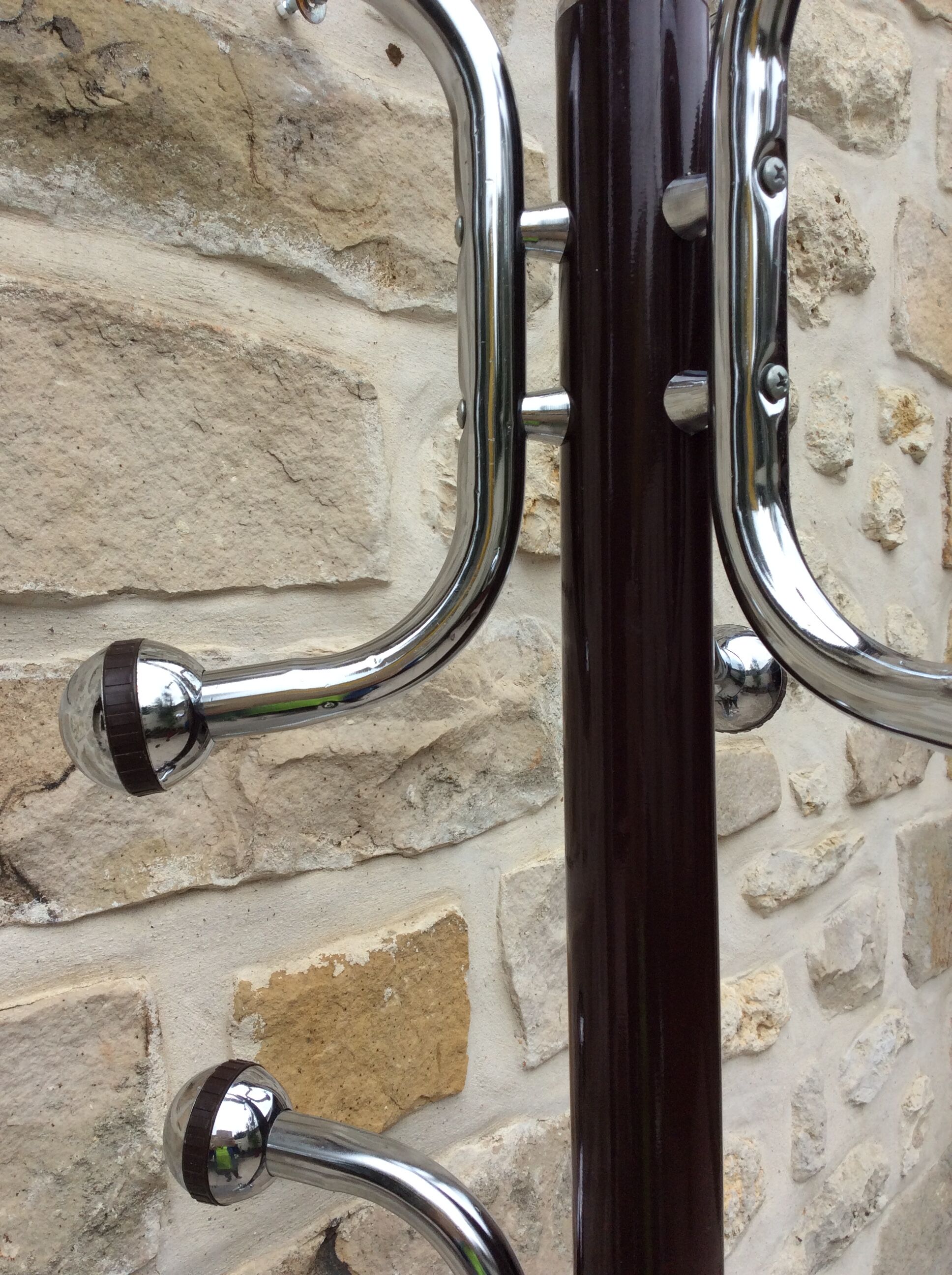 Old door coat on foot years 70