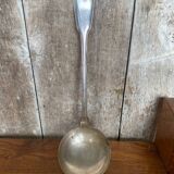 Old christofle goldsmith ladle silver metal #b343