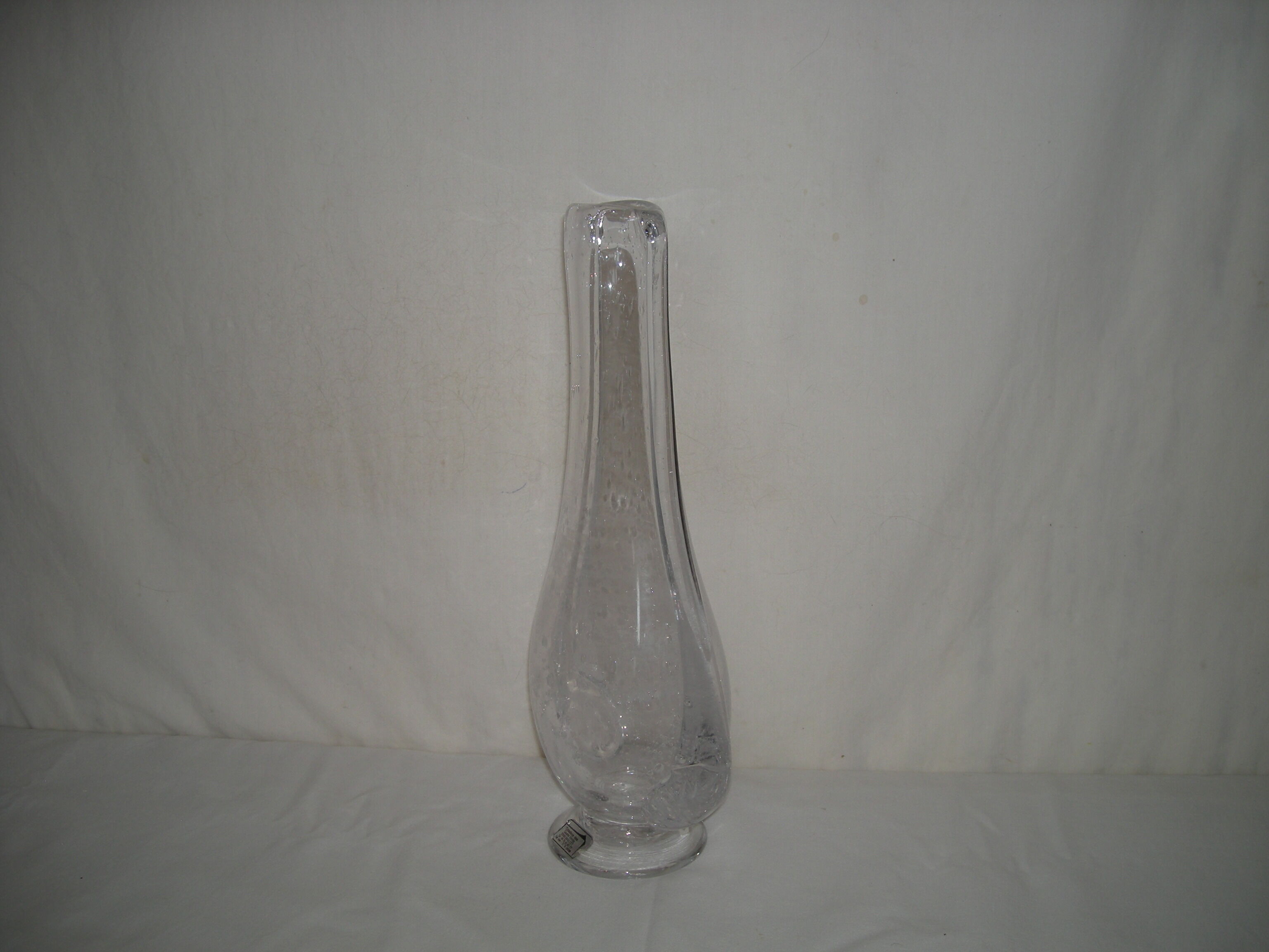 Bubble vase crystallerie des 4 vents