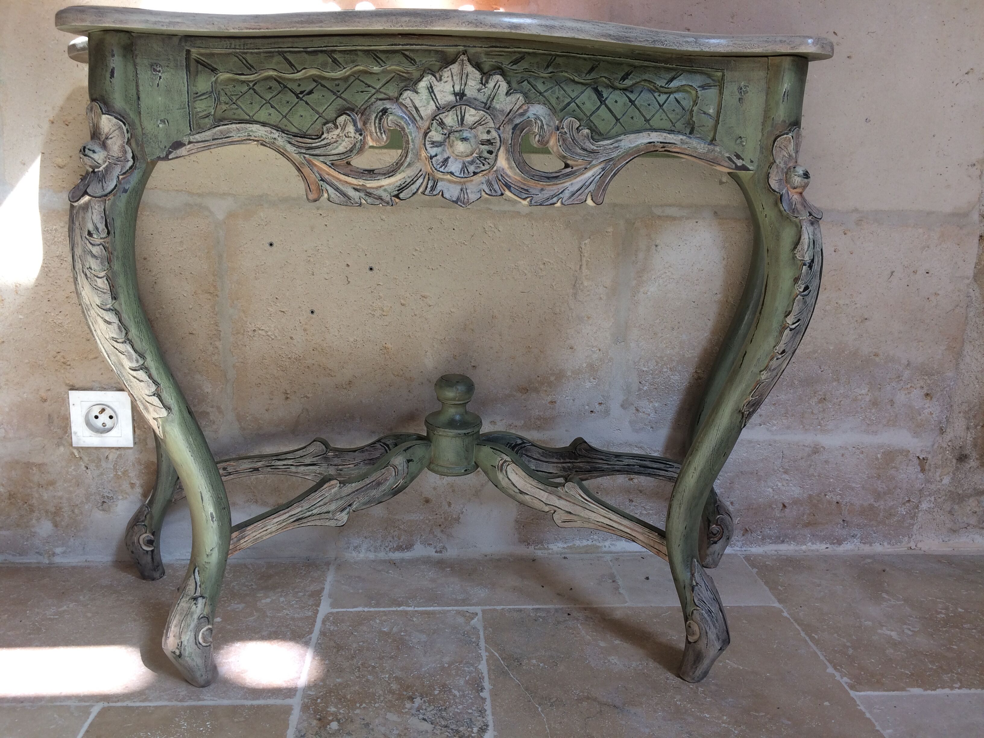 Louis XV-style console