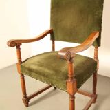 French armchair from the 19th century
