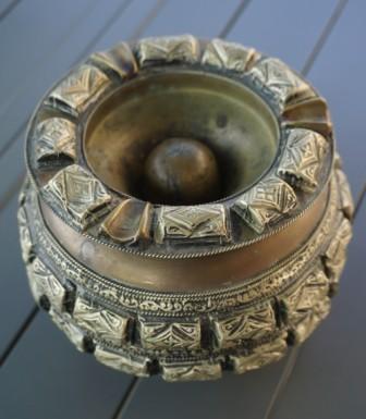 Ancient oriental ashtray