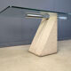 Concrete dining table by Giovanni Offredi for Saporiti 1970s