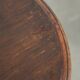 Round antique side table / wine table with rich carvings