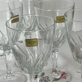 6 stemmed wine glasses flamenco model Luminarc