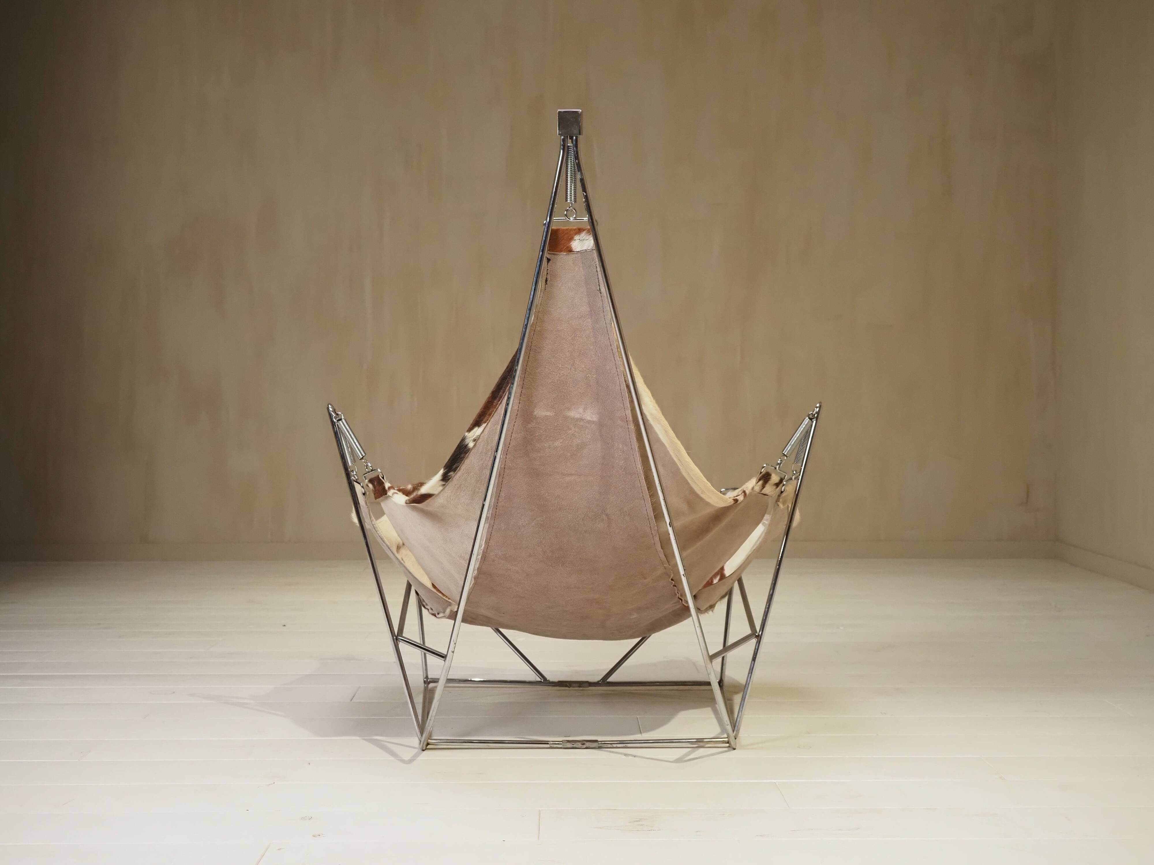 David's deck chairs and hammock by Odile Mir, France 1972