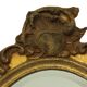 Mid Century Gold Leaf Mirror Classic Deknudt Fifties
