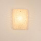 Small wall lamp in glass, Austria, 1960s