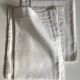 Pair of pillowcases reserve canvas trousseau 1960