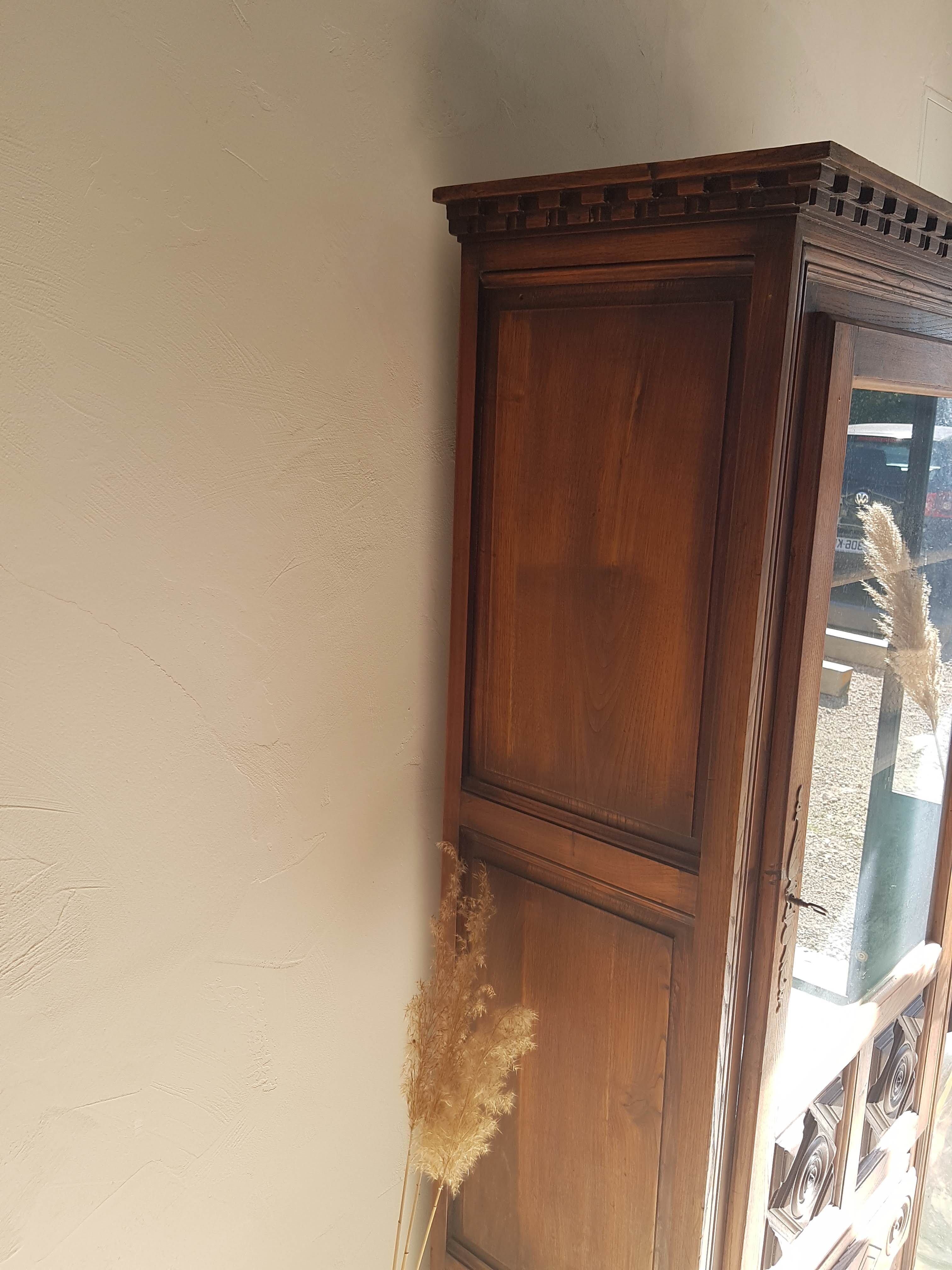 Vintage glass cabinet