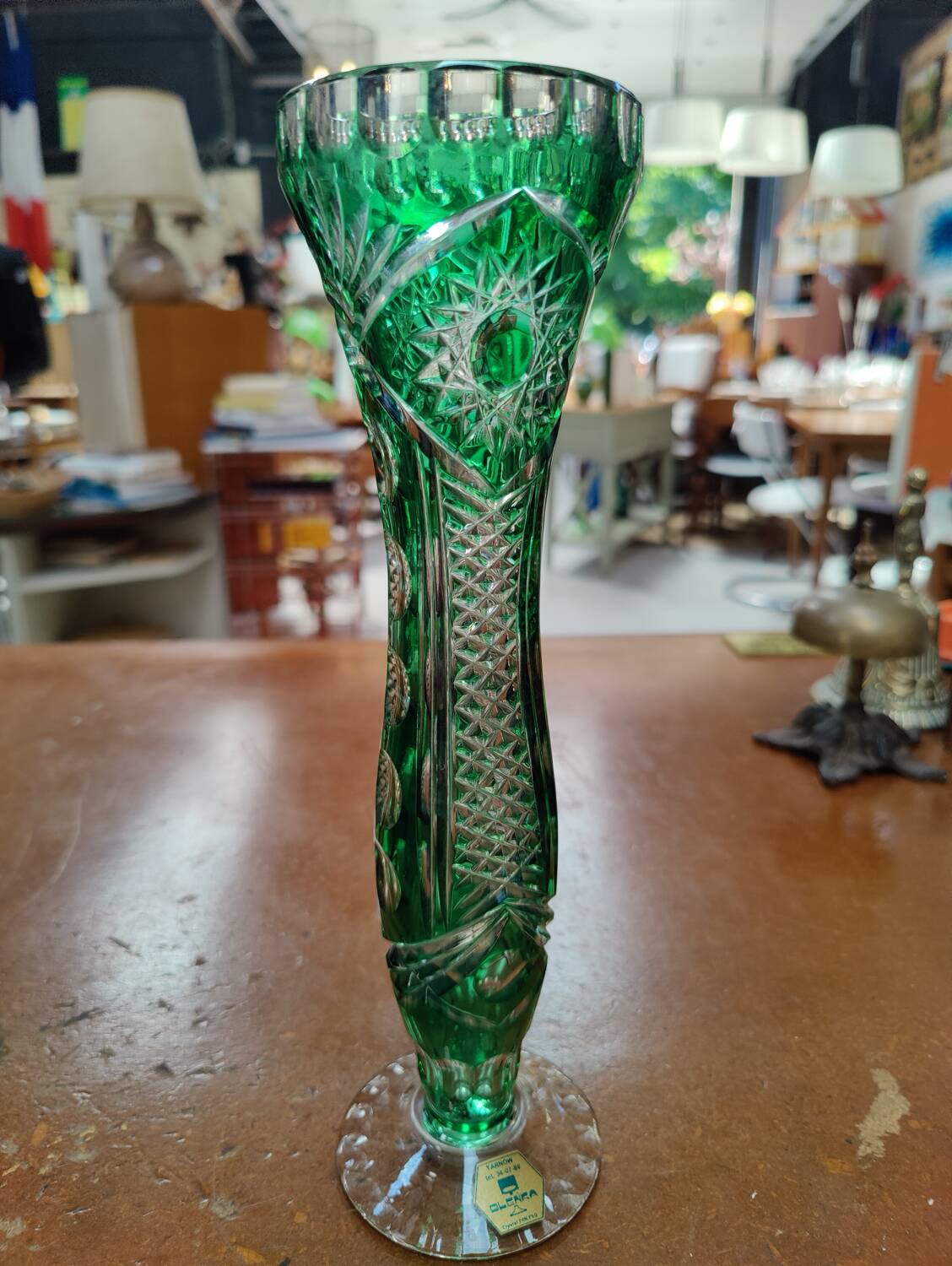 Olenka crystal vase