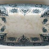 Large rectangular ironstone dish Spring