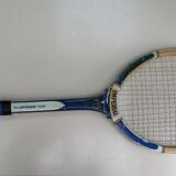 Vintage wooden tennis racket imperial
