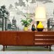 Mid-Century Modern Teak sideboard with brass handles, Germany 1960s