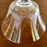 Crystal Art deco champagne cups