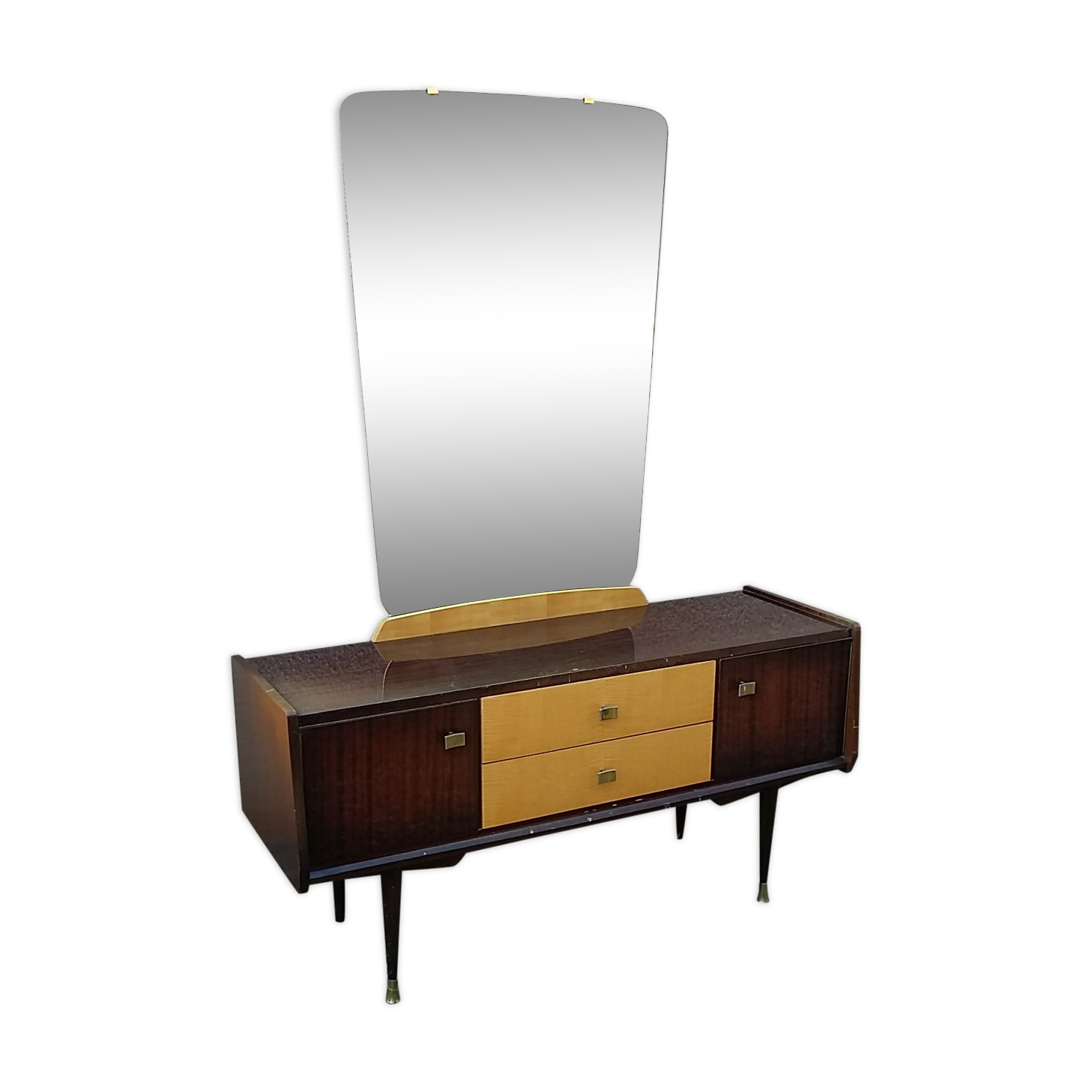 Coiffeuse vintage des années 60-70