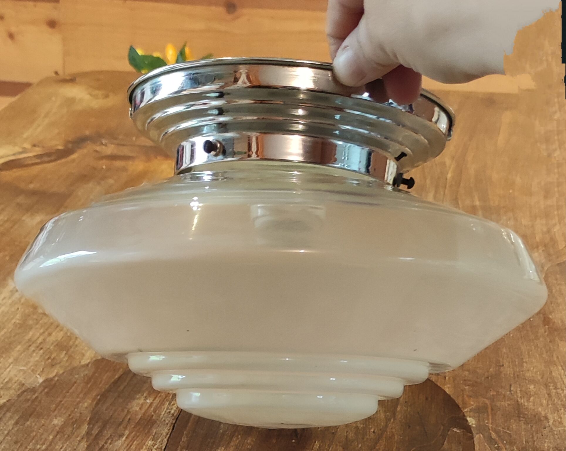 Art deco ceiling lamp
