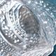 Vintage Structured Glass Vase by Willem Heesen for Leerdam Glass Factory