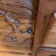 Art deco line-up in 1940s solid oak