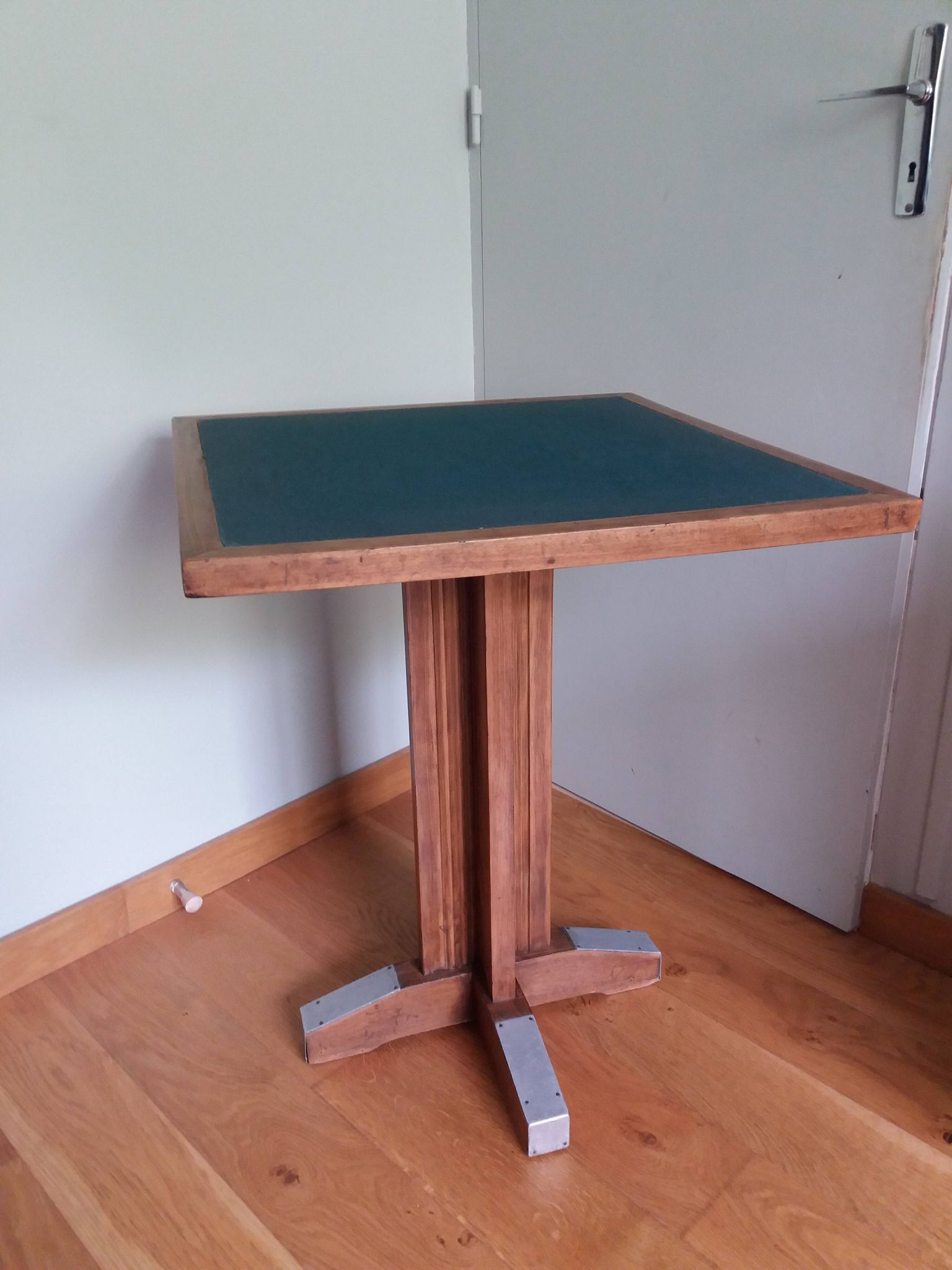 Guéridon table de jeu Art Déco
