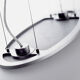 Large hanging in opalin opalin blown glass Sinope