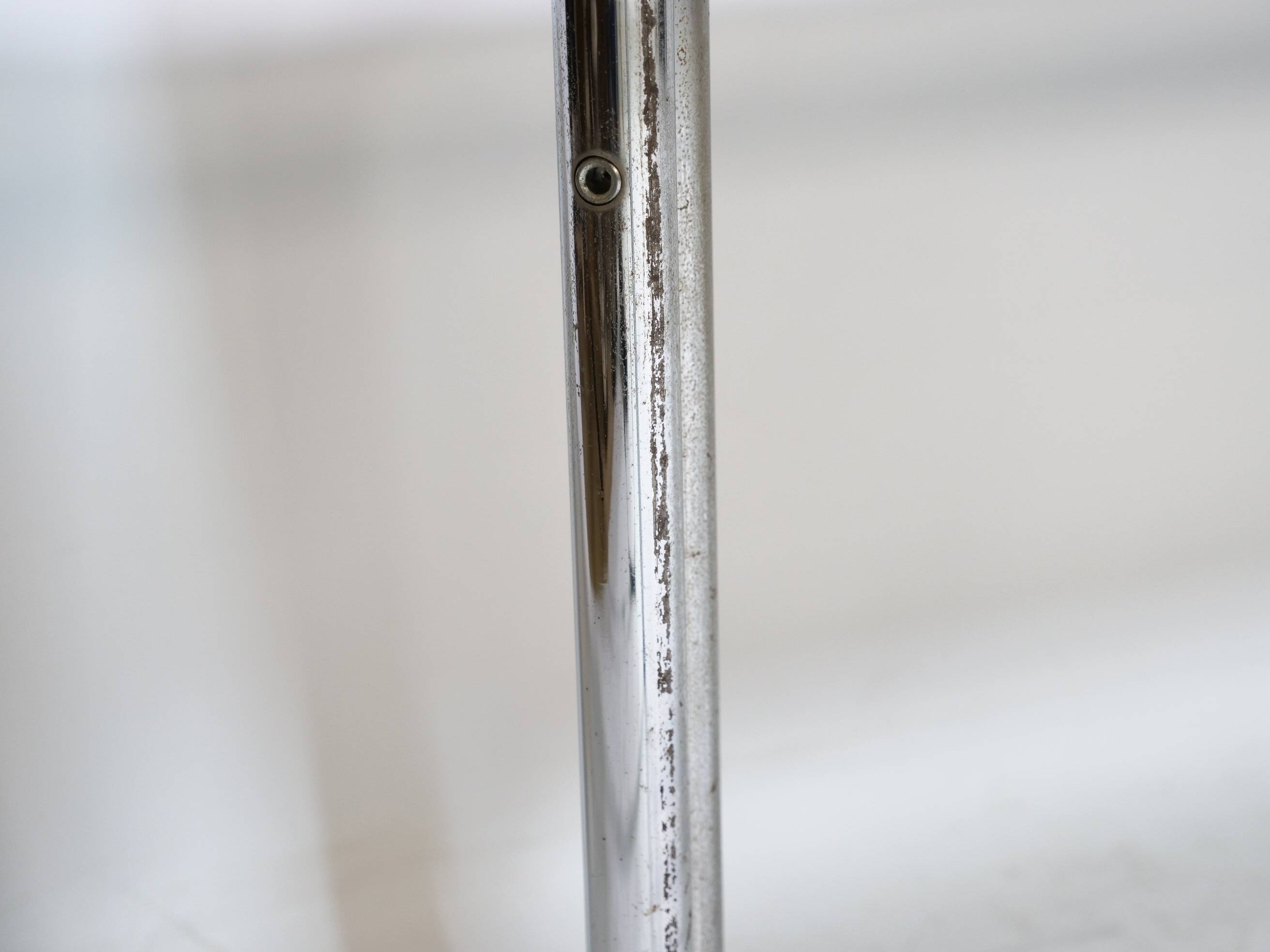 Mid-Century Design Chrome and Smoked Glass Coffee Table, 1970s
