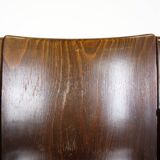 Vintage Cinema Chair TON (Thonet), 1940s Czech, Wooden Theatre Seat