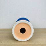 Memphis style totem ceramic sculpture